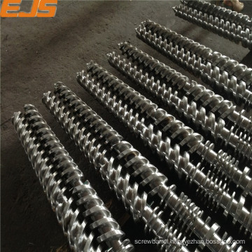 bimetallic conical twin plastic machine screw